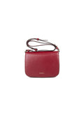Coccinelle Calf Split Leather Crossbody Bag — Red