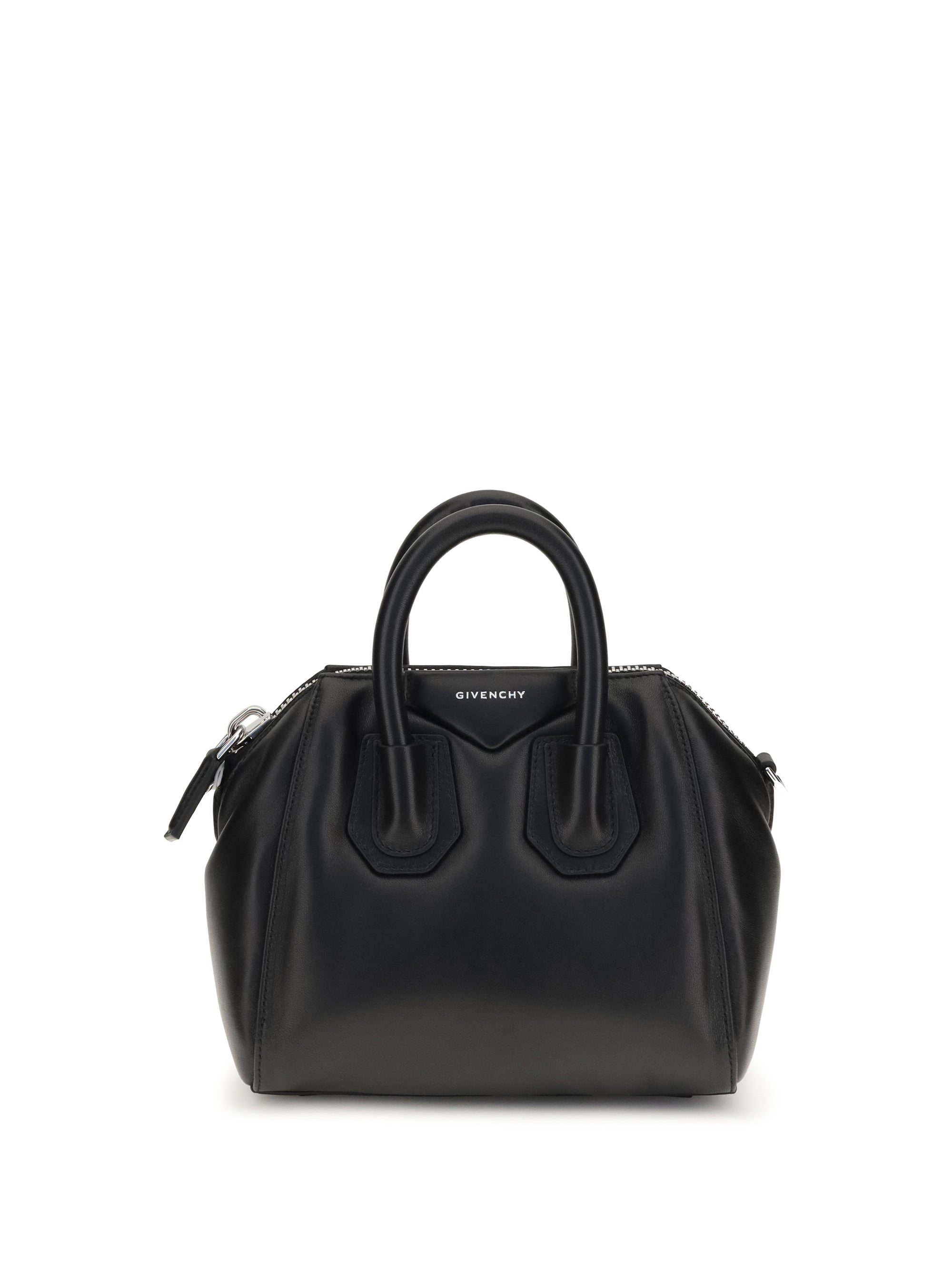 Givenchy Antigona Bomber Top Handle Bag — Black