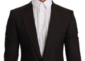 Men's Brown Wool Sicilia Jacket Coat Blazer Lana Virgen Clothing