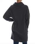 Women's Fairy Tale Crystal Gray Cashmere Sweater Clothing