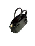 Bolso de hombro Coccinelle de piel granulada — Negro