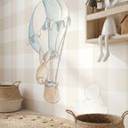 Vinilo Decorativo Infantil CONEJO EN GLOBO