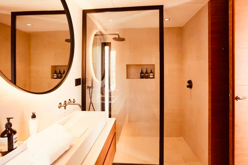 Beachfront Ibiza Villa Hideaway in Es Cubells