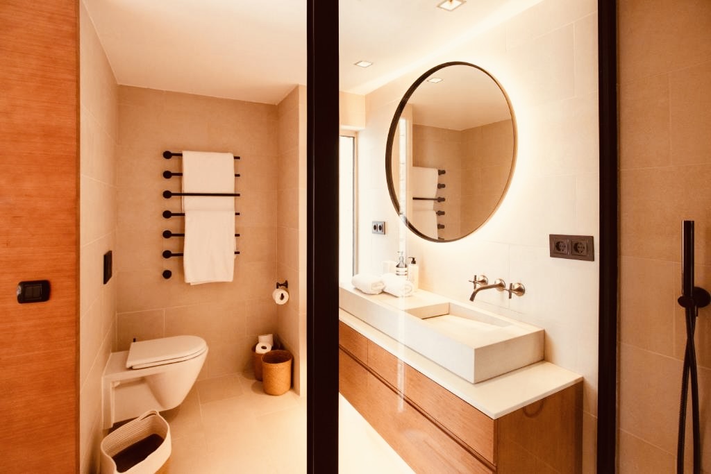 Beachfront Ibiza Villa Hideaway in Es Cubells