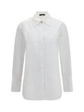 Balmain Cotton Poplin Shirt — White