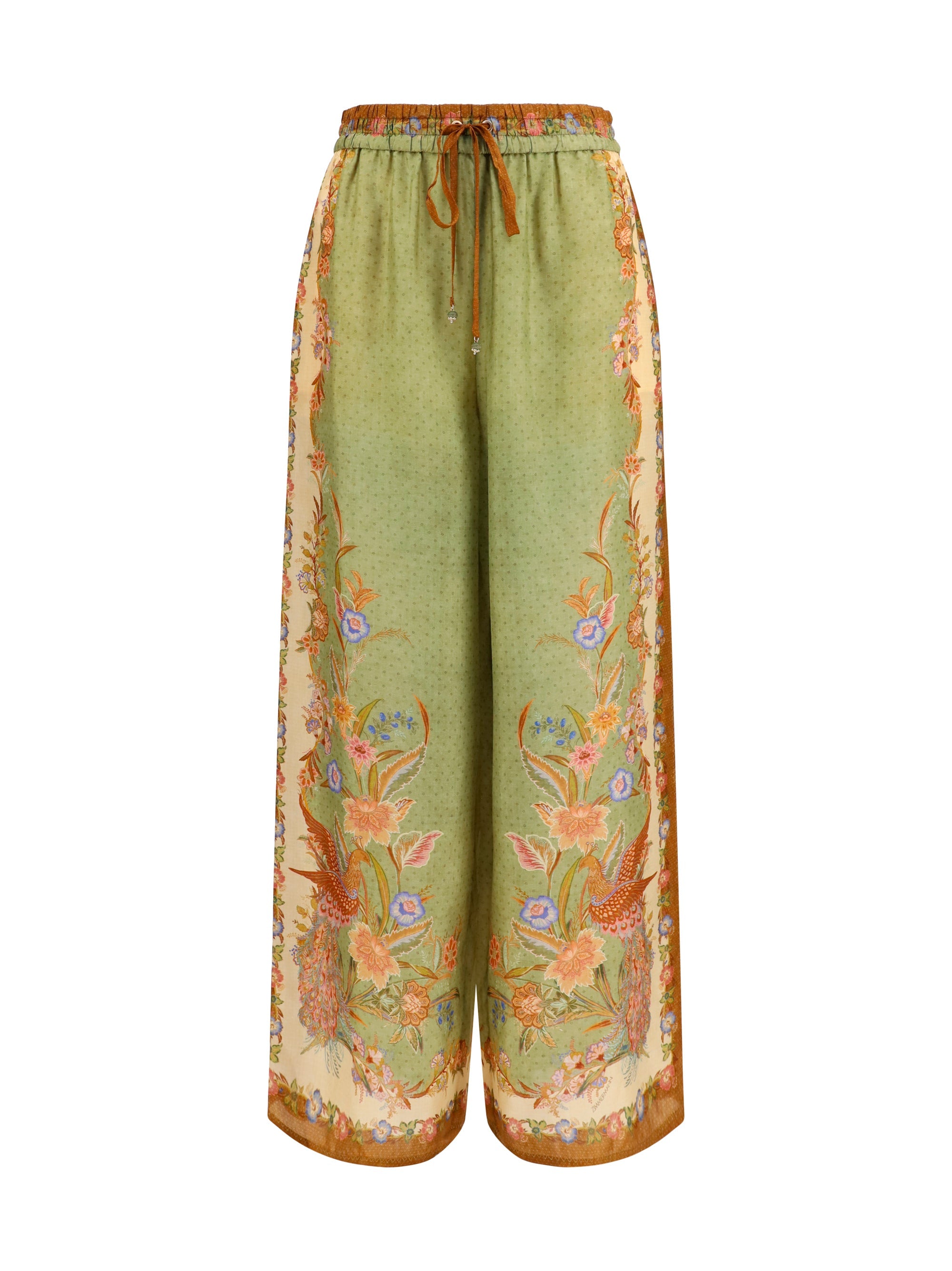 Zimmermann Indra Trousers — Green