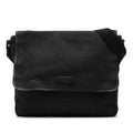 GG Canvas Flap Messenger Bag
