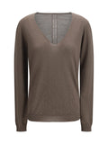 Rick Owens Temple Extreme Sweater — Gray
