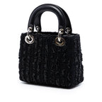 Mini Tweed and Sequin Embellished Lady Dior