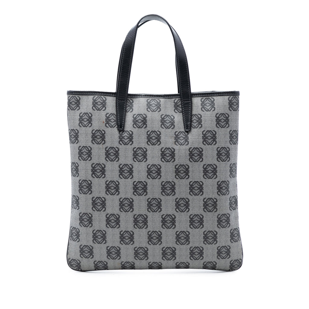 Anagram Coated Canvas Tote