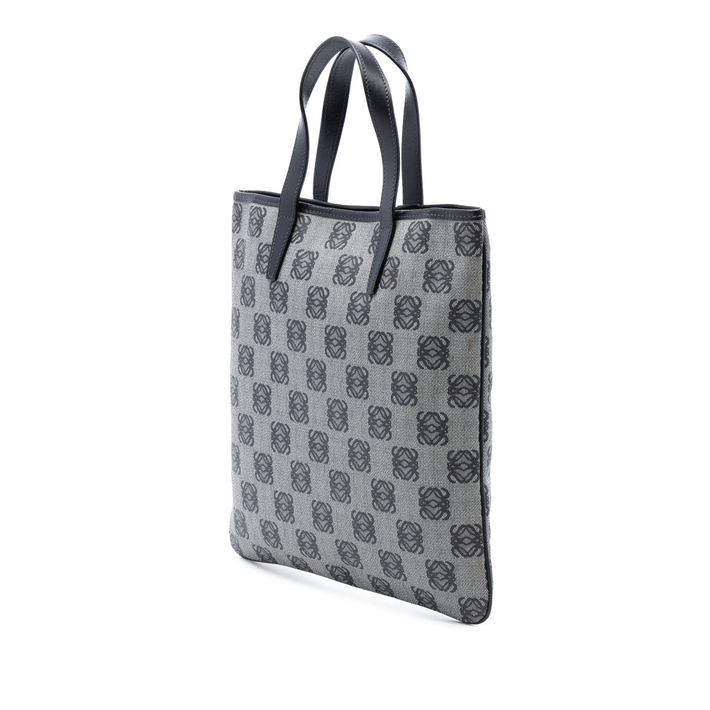 Anagram Coated Canvas Tote