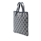 Anagram Coated Canvas Tote