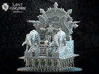 Assur, The God King On Palanquin, Lost Kingdom Miniatures