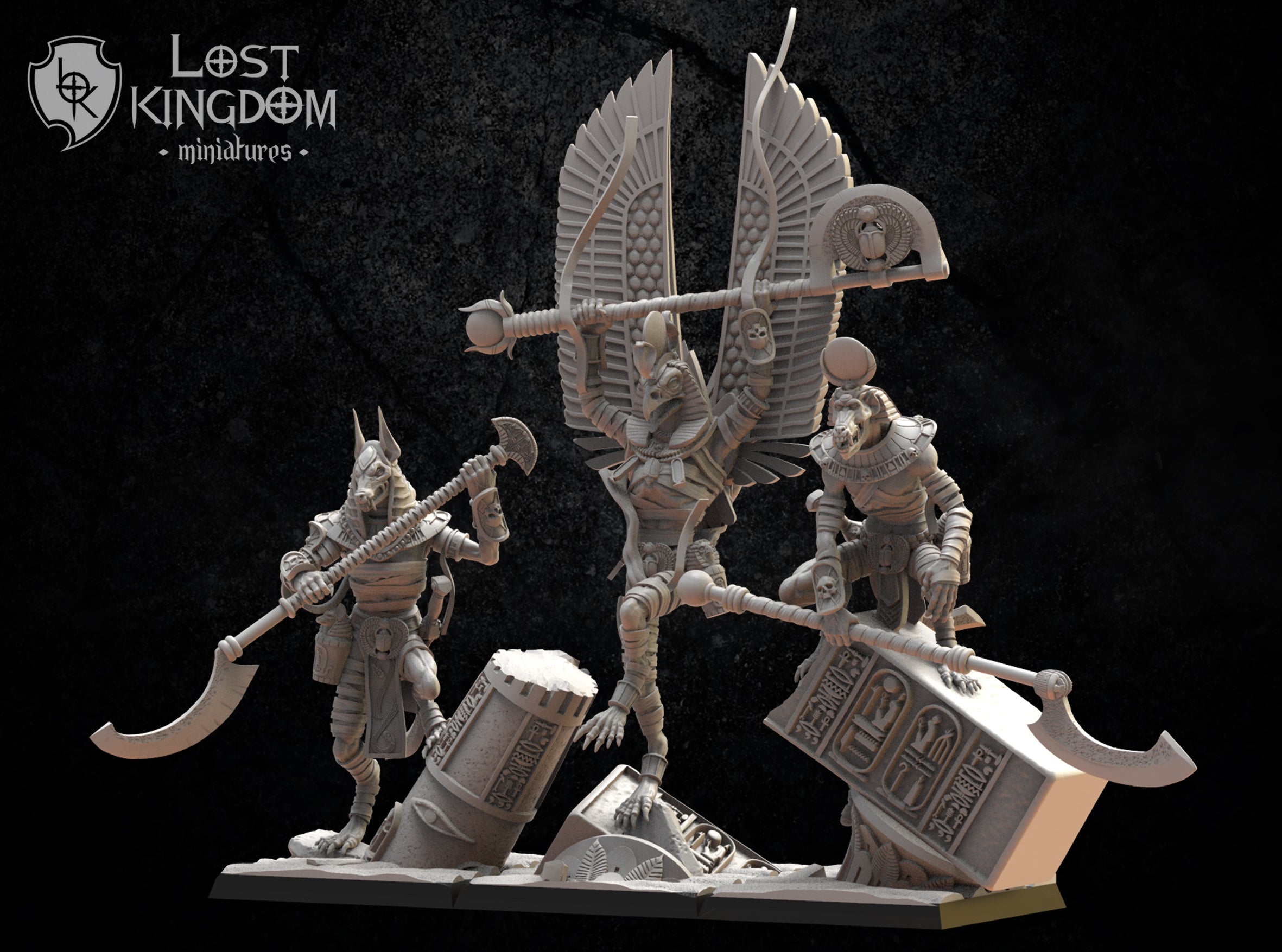 Canopic Guard, Lost Kingdom Miniatures