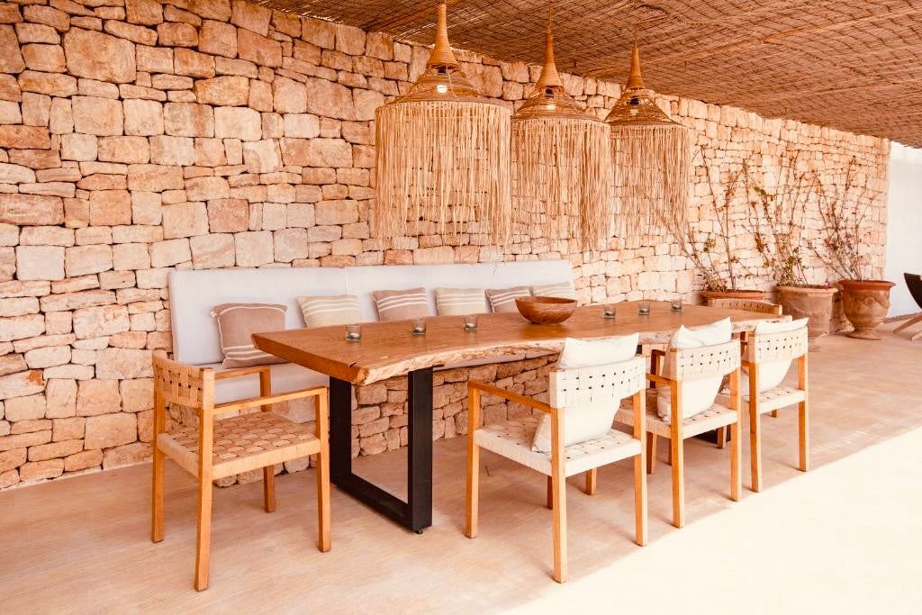 Beachfront Ibiza Villa Hideaway in Es Cubells