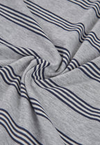 Pijama Hombre Largo Tapeta Algodón Punto Rayas - Gris 5590_20