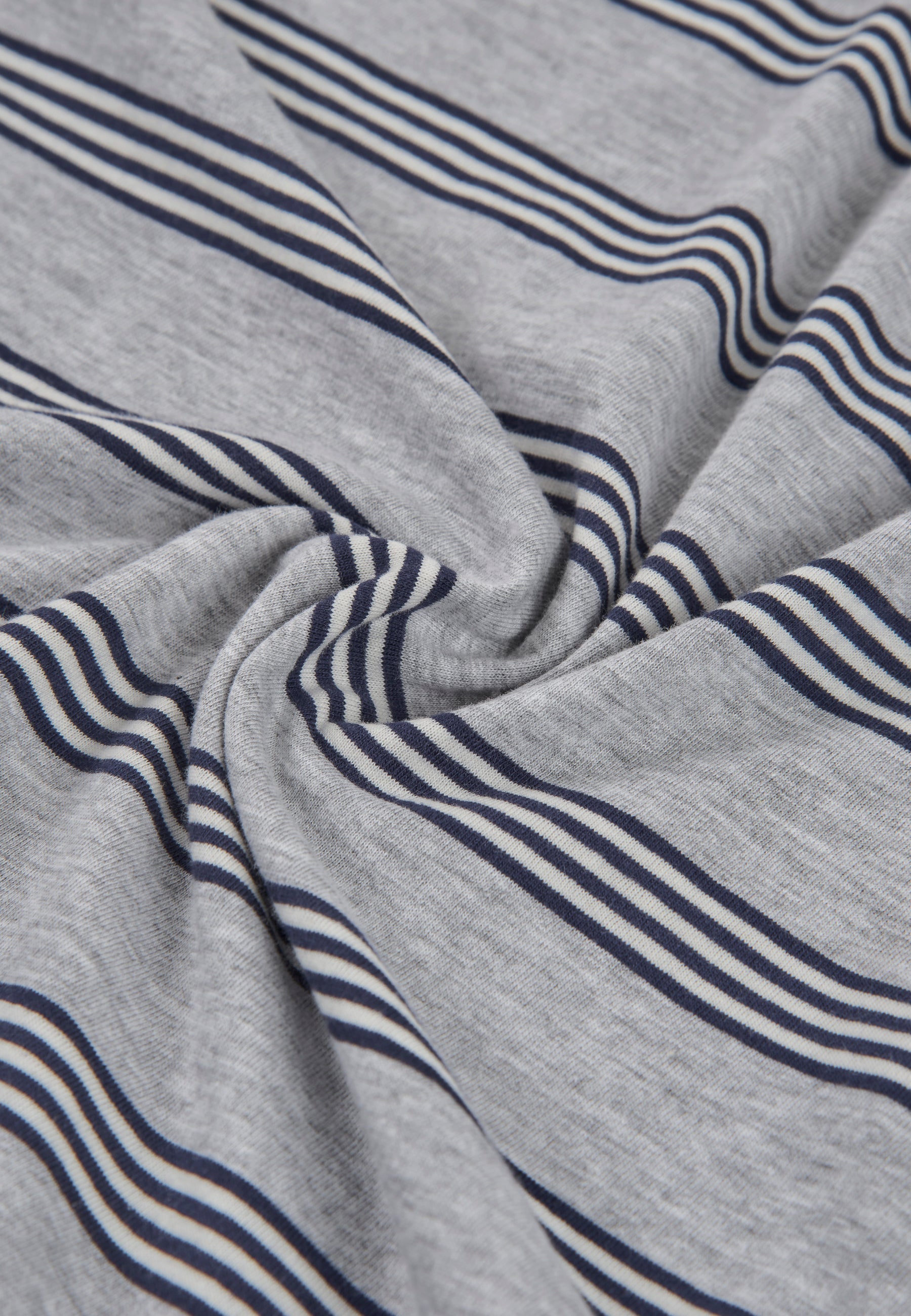 Pijama Hombre Largo Tapeta Algodón Punto Rayas - Gris 5590_20