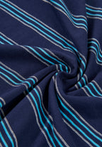Pijama Hombre Largo Tapeta Algodón Punto Rayas - Azul 5597_39