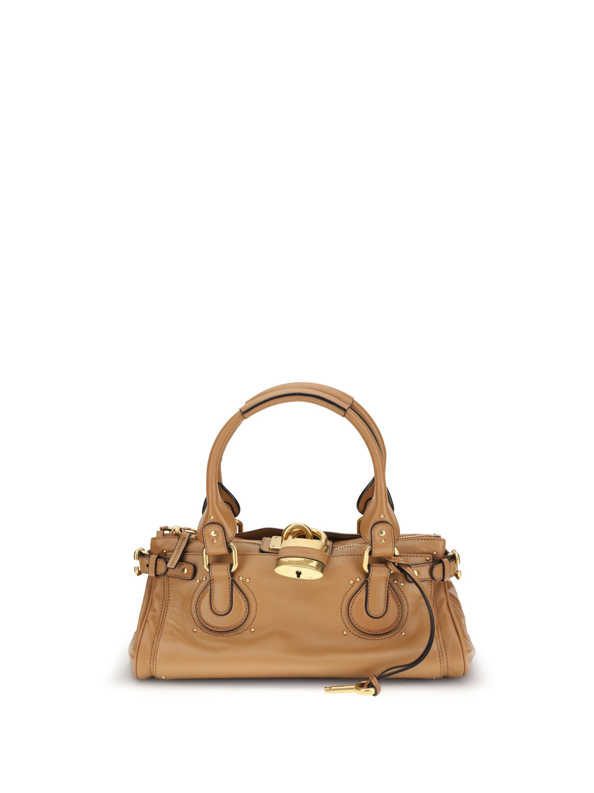 Chloé Paddington Top Handle Bag — Brown