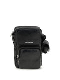 Balenciaga Superbusy Vertical Crossbody Bag — Black
