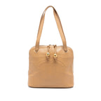 CC Caviar Two Way Zip Shoulder Bag