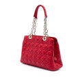 Medium Lambskin Cannage Lady Dior Soft Shopping Tote