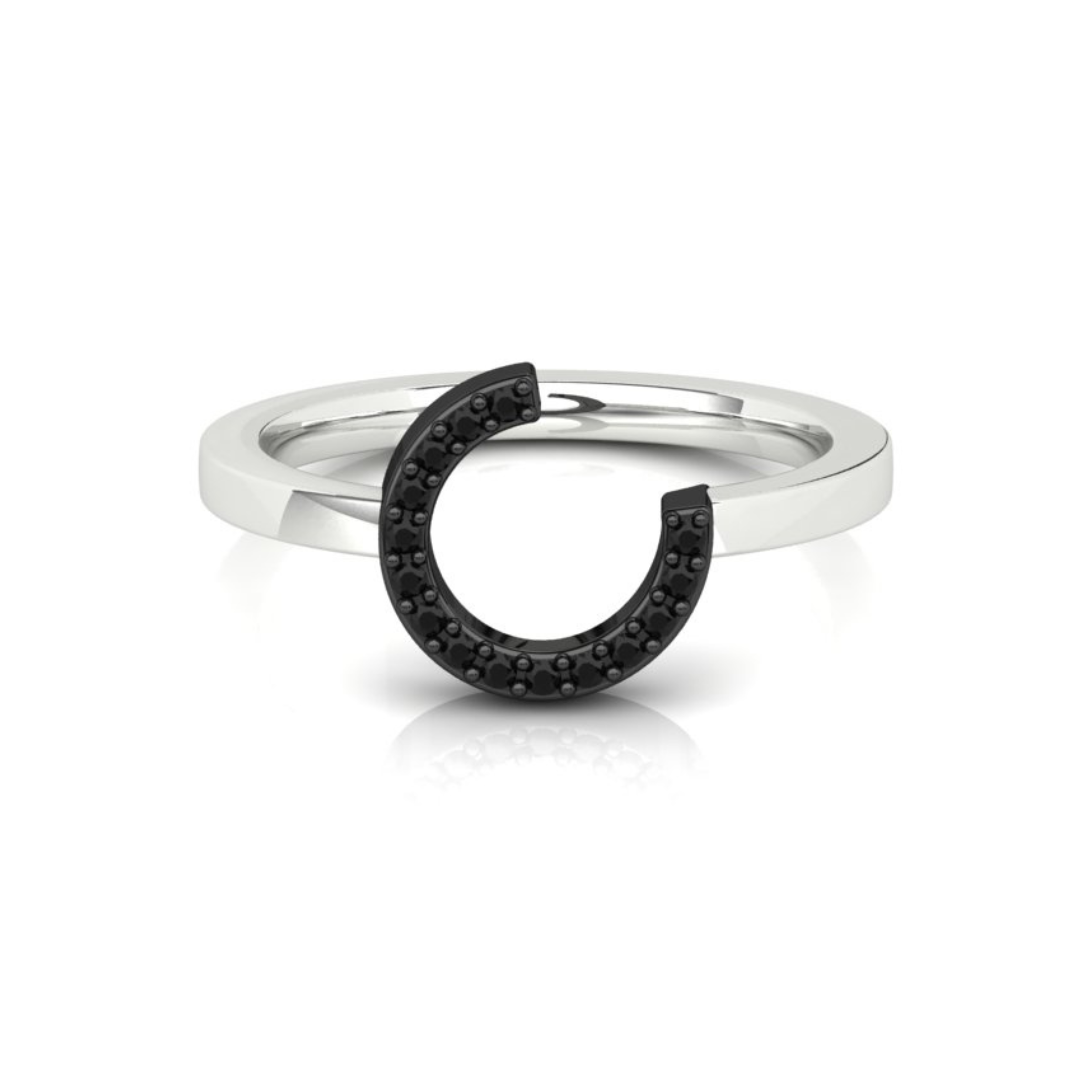 ID Black Diamond Ring C By ALINKA Fine Jewellery