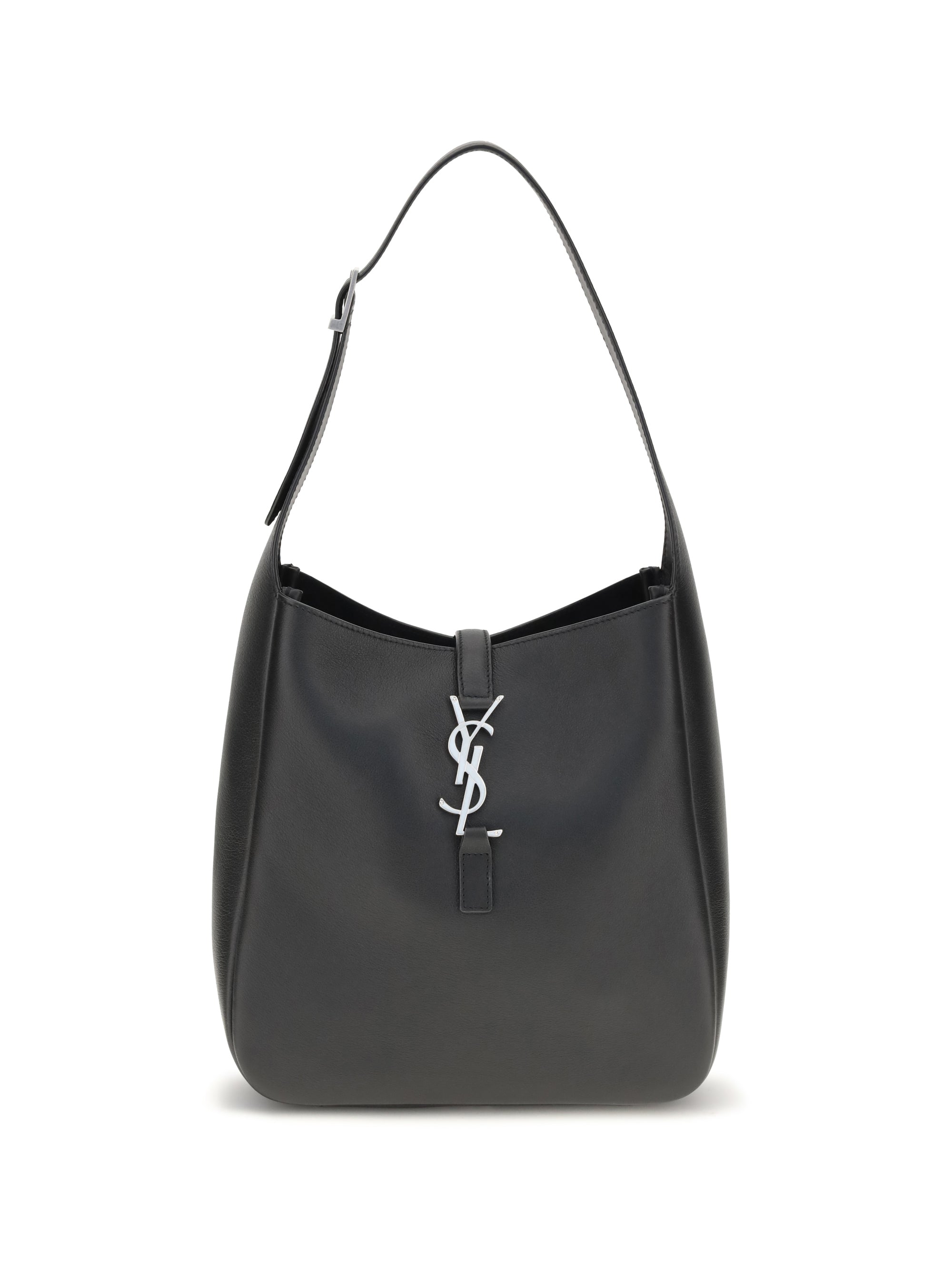 Saint Laurent Le 5 À 7 Shoulder Bag — Black