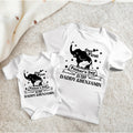 Personalizado lindo elefante 100% algodón suave camiseta del body del bebé con el nombre y el año Nuestro primer regalo del Día del Padre para el bebé papá