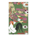 Rooster in Blooming Garden Accent Rug