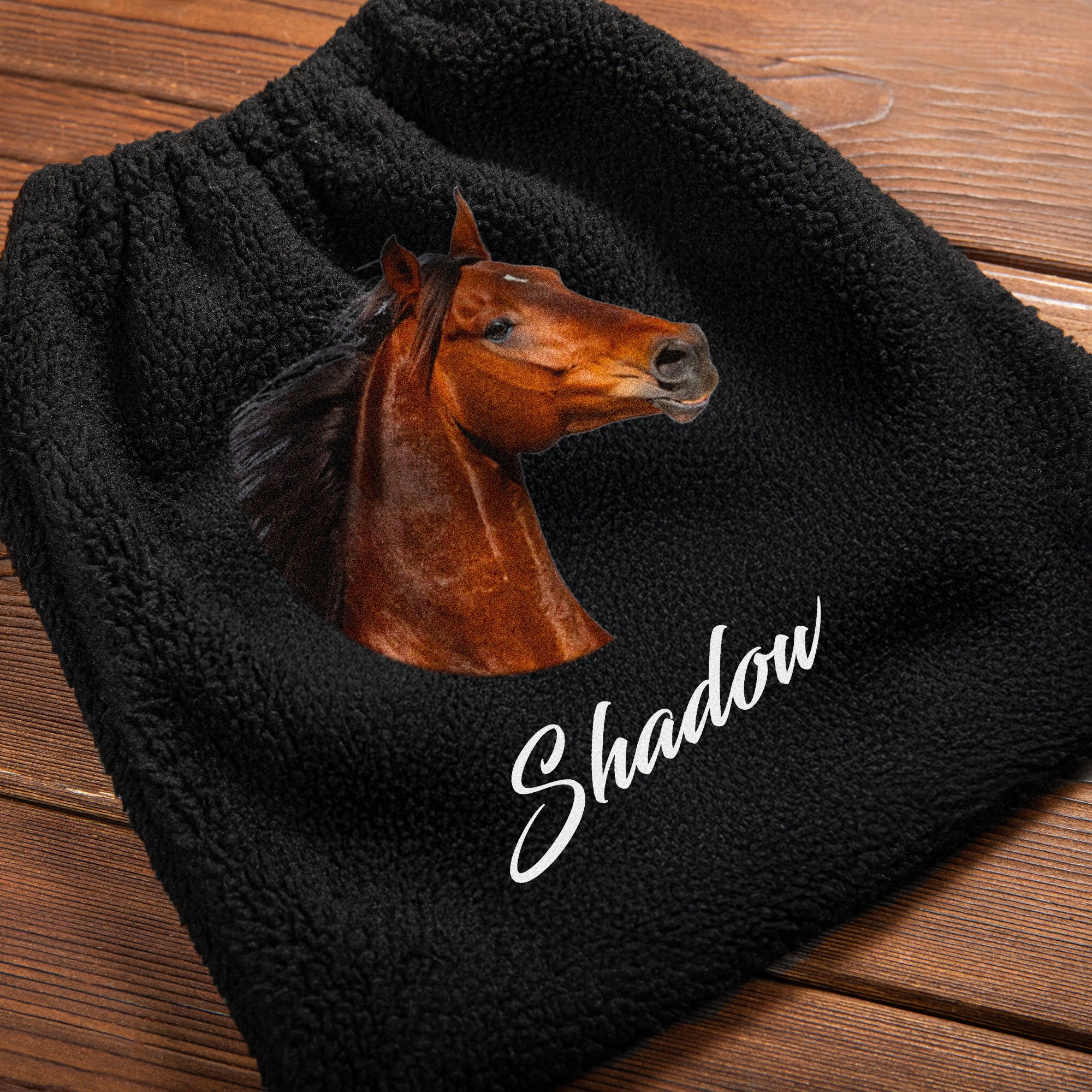 Bolsa protectora de estribos personalizada con foto de caballo y nombre Juego de 2 protectores ecuestres Regalo de cumpleaños para jinetes amantes de los caballos