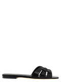 Saint Laurent Tribute Nu Pieds Sandal — Black