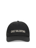 Valentino Garavani 8Y2HDA41UND Logo-Embroidered Baseball Cap — Black