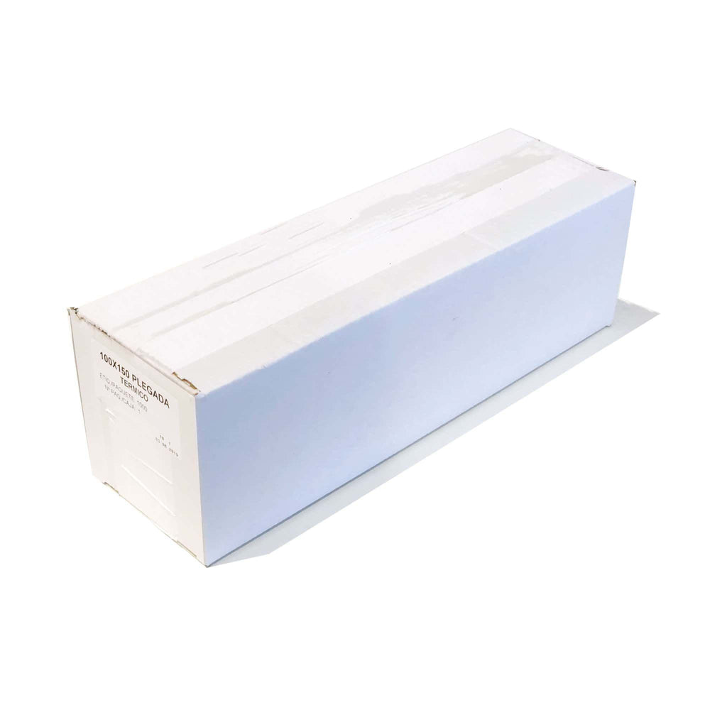 1000 Etiquetas Térmicas Adhesivas para Mensajerias | Tamaño 10x15 cm - Zig Zag | Pack de 1000 pegatinas en Continuo