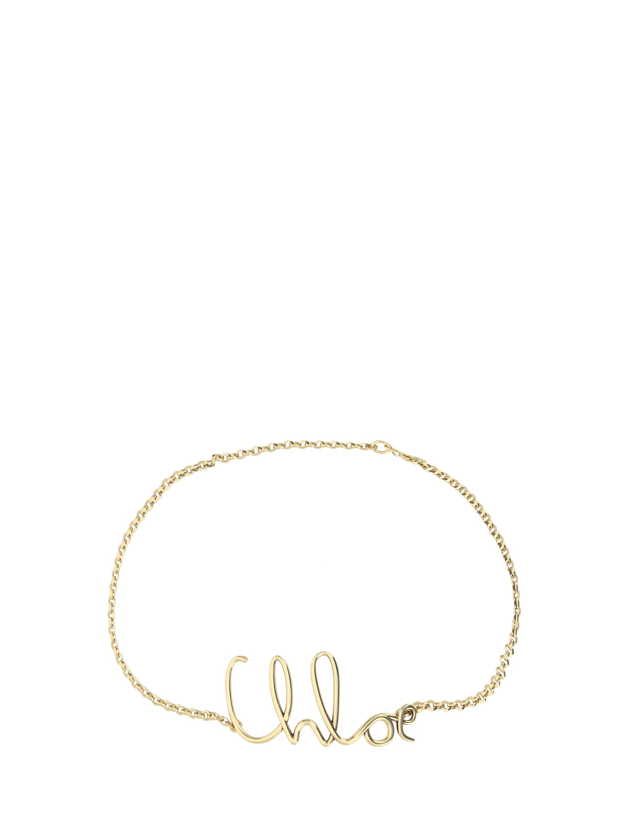 Chloé Metal Chain with Monogram Belt — Gold