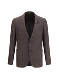 Lardini Wool-Blend Blazer — Gray