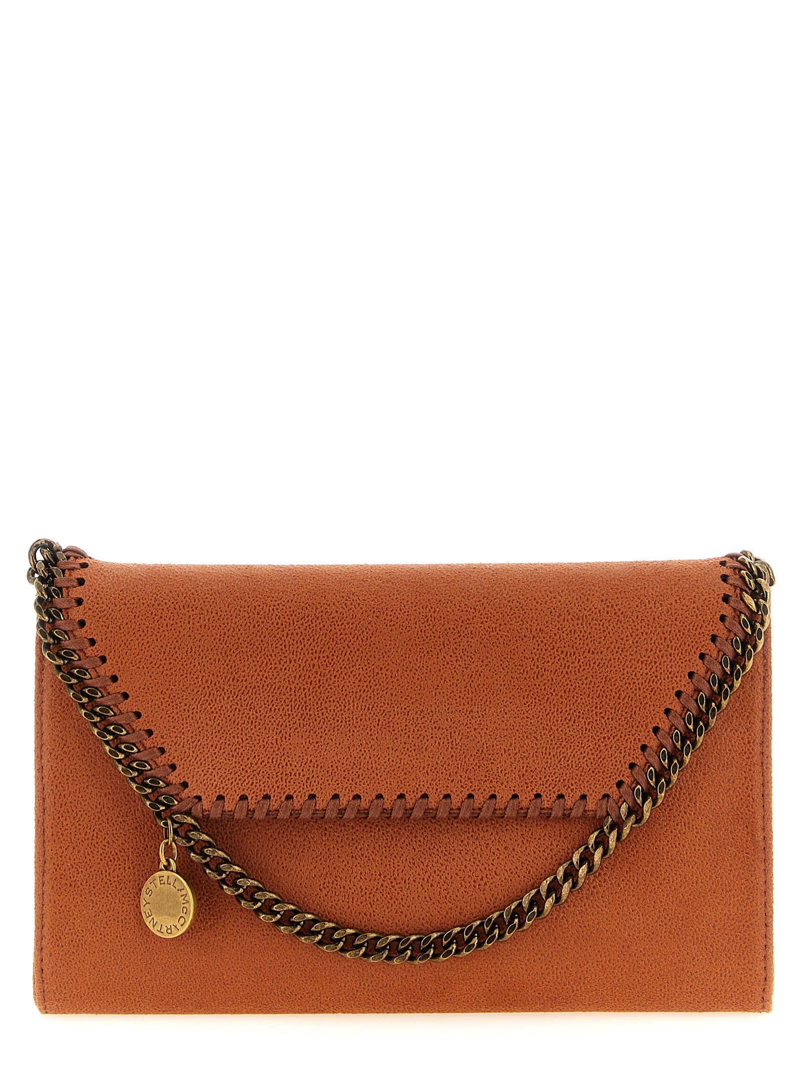 Stella Mccartney Falabella Clutch — Tan