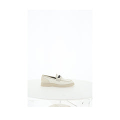 Women's Beige Loafers Shoes