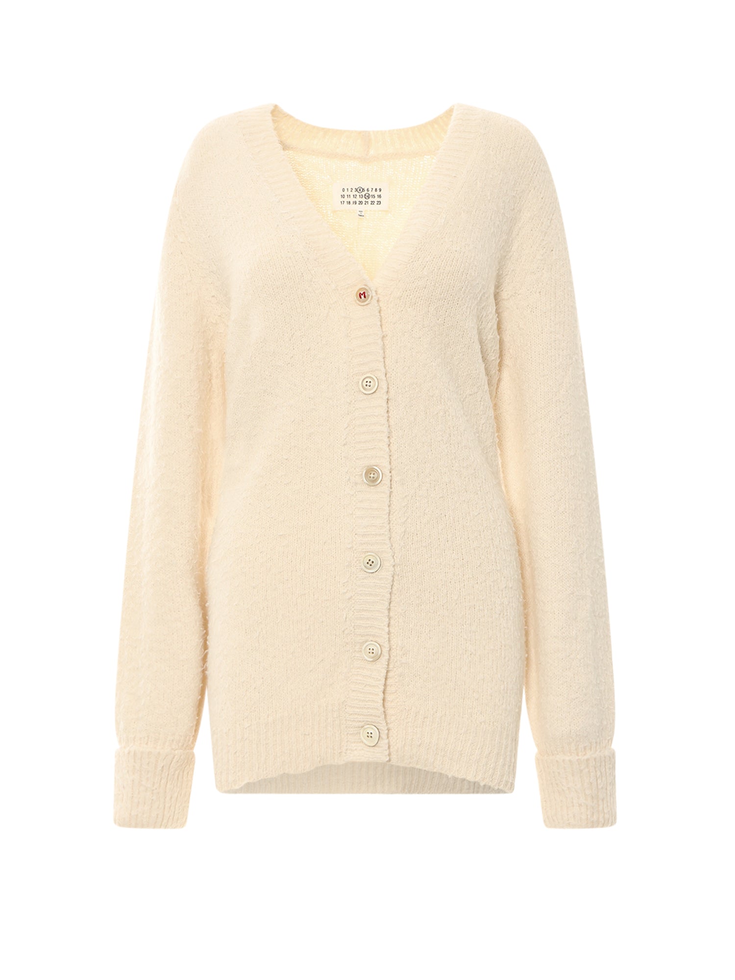 Maison Margiela Sweaters White Cotone Poliestere