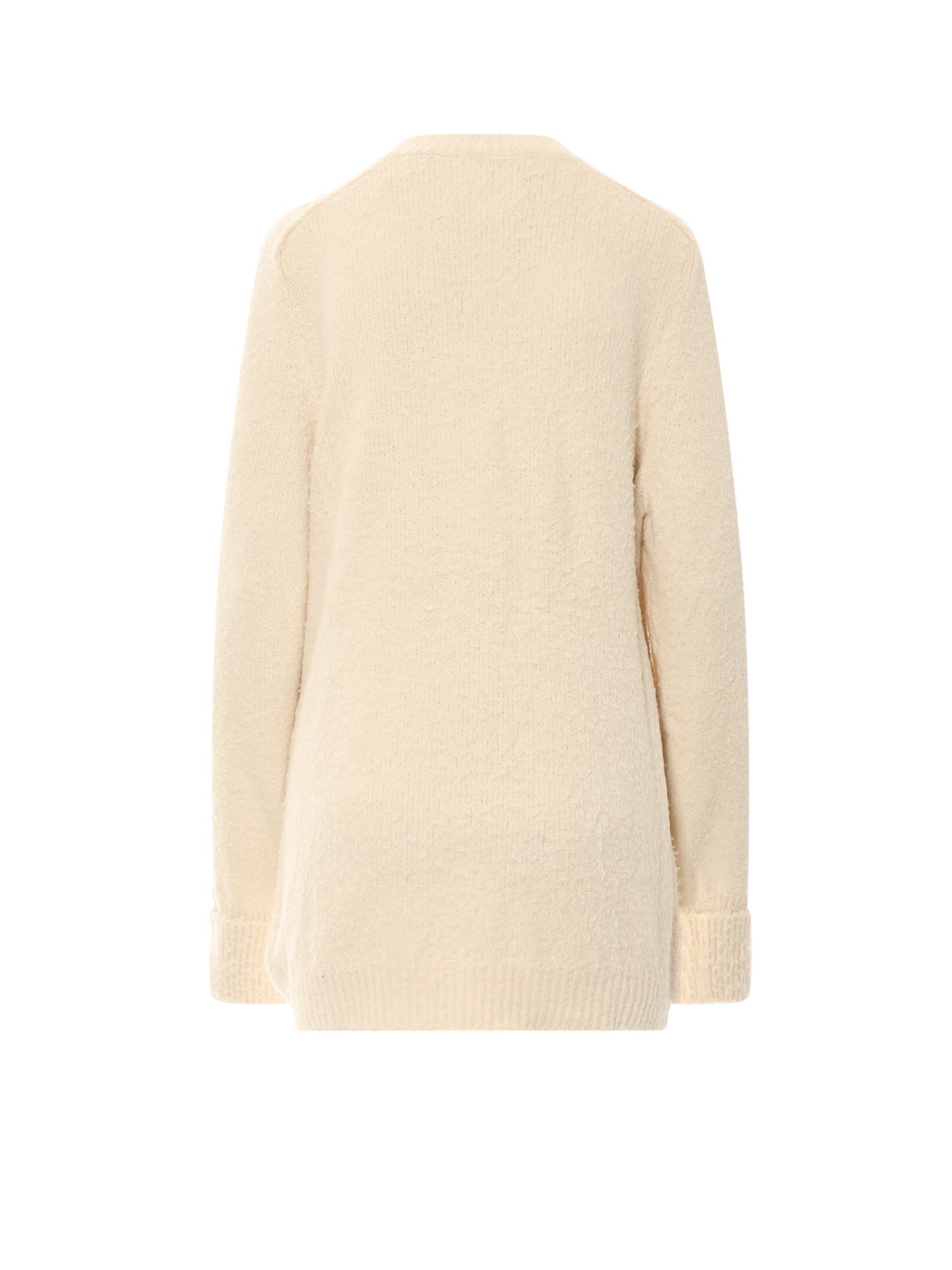 Maison Margiela Sweaters White Cotone Poliestere
