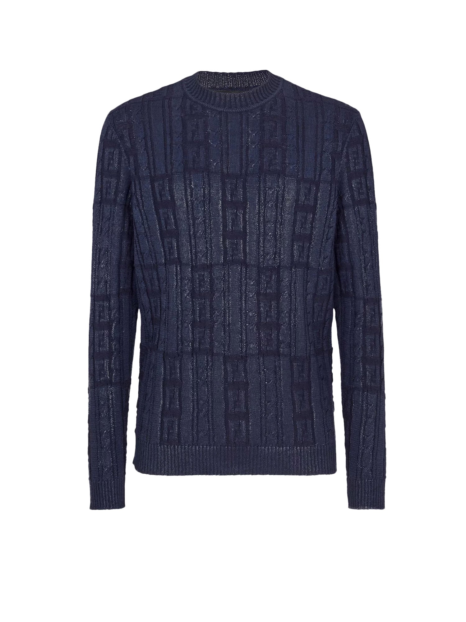 Fendi Sweaters Blue Lana - 50