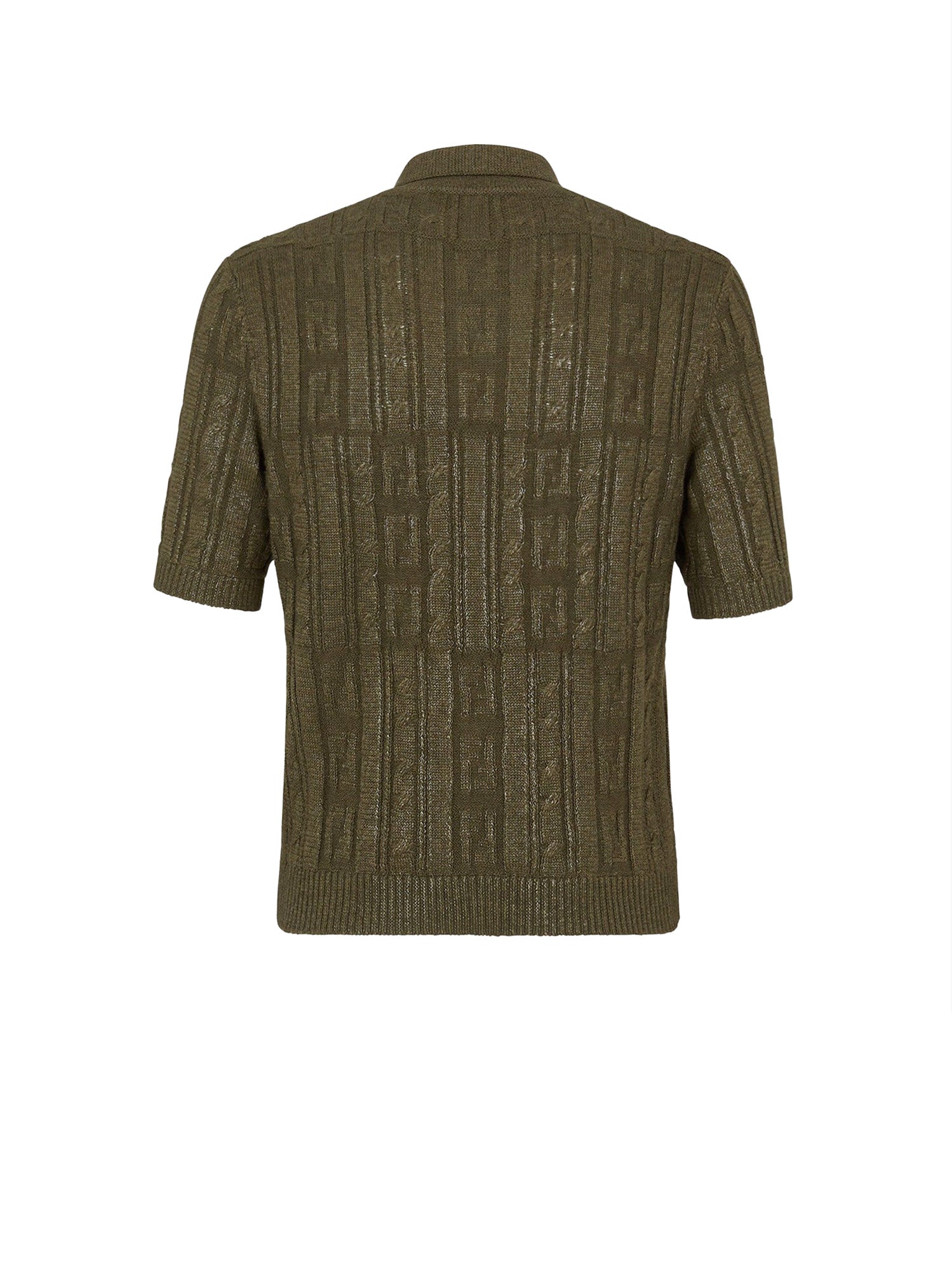 Fendi T-shirts and Polos Green Lana