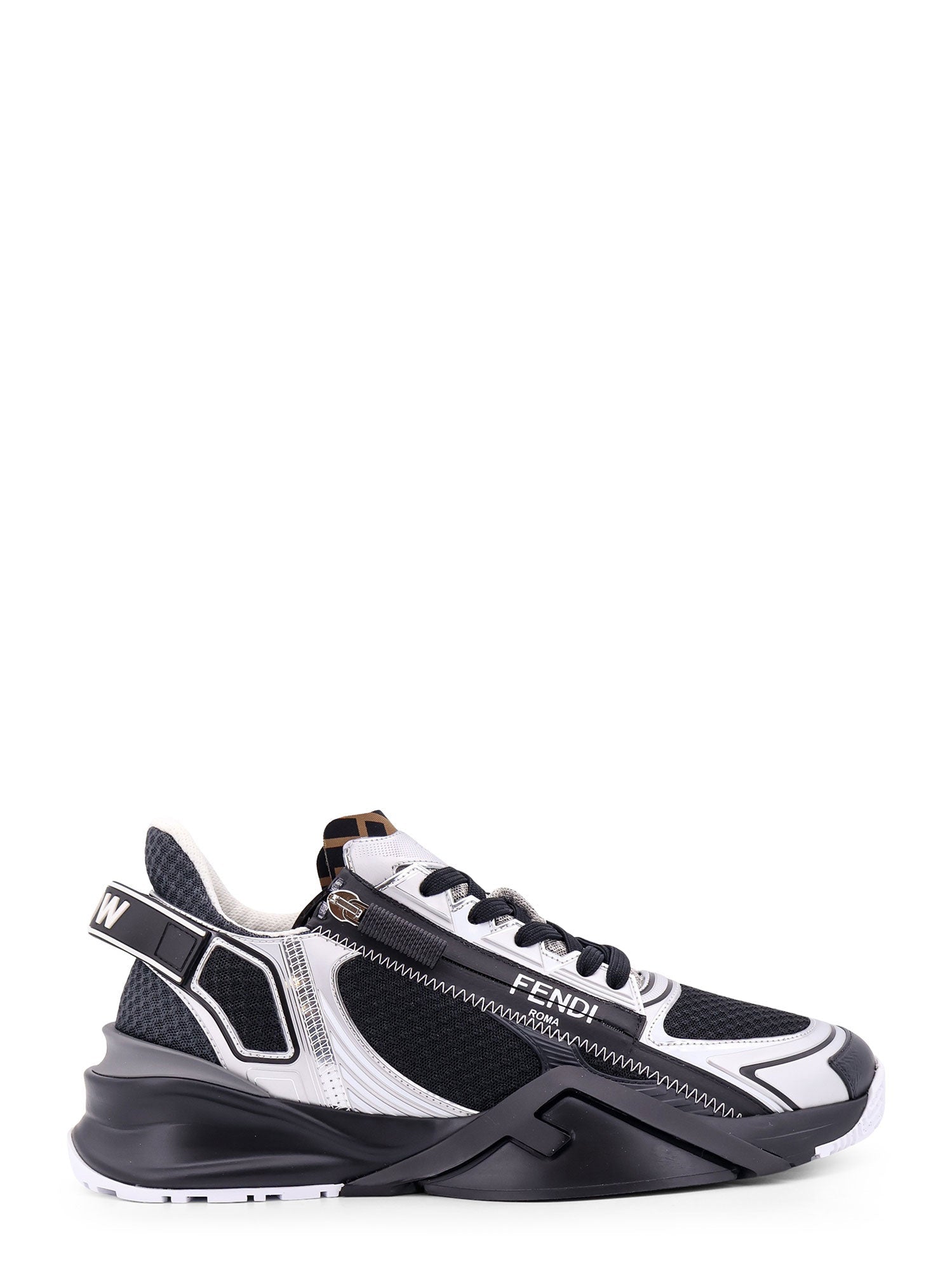 Fendi Sneakers Grey Mesh