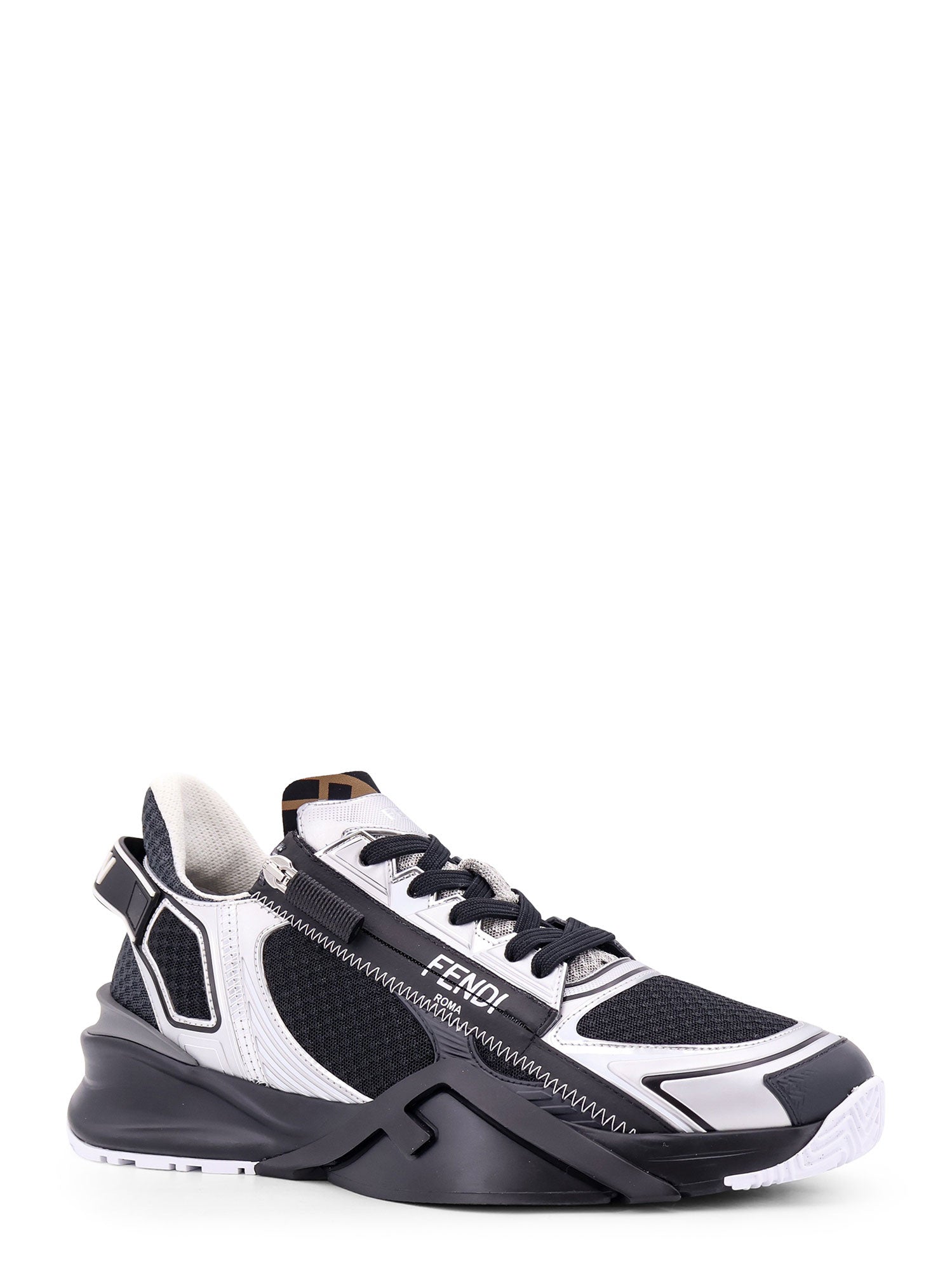 Fendi Sneakers Grey Mesh