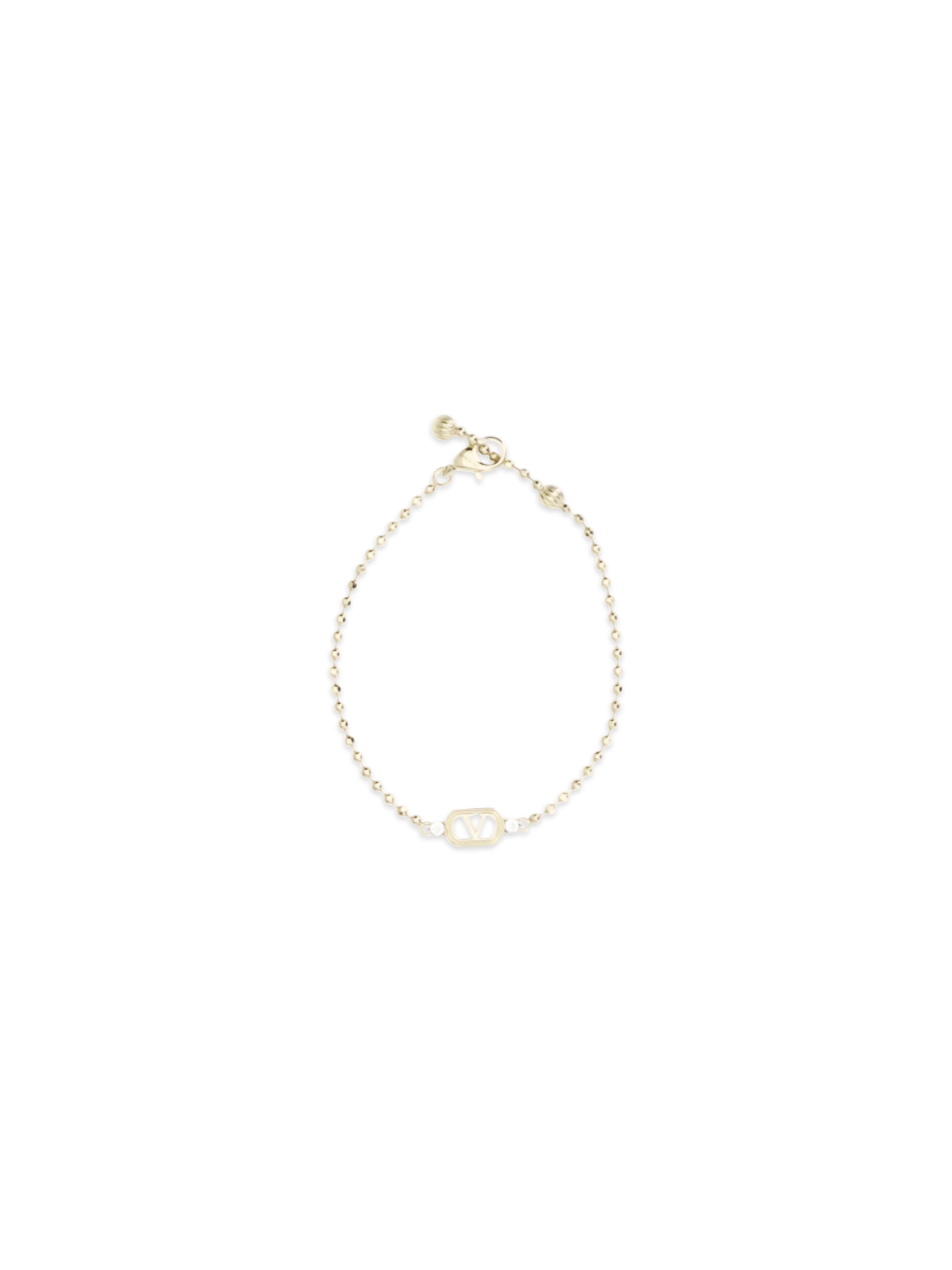 Valentino Garavani Ovalette Bracelet — Gold