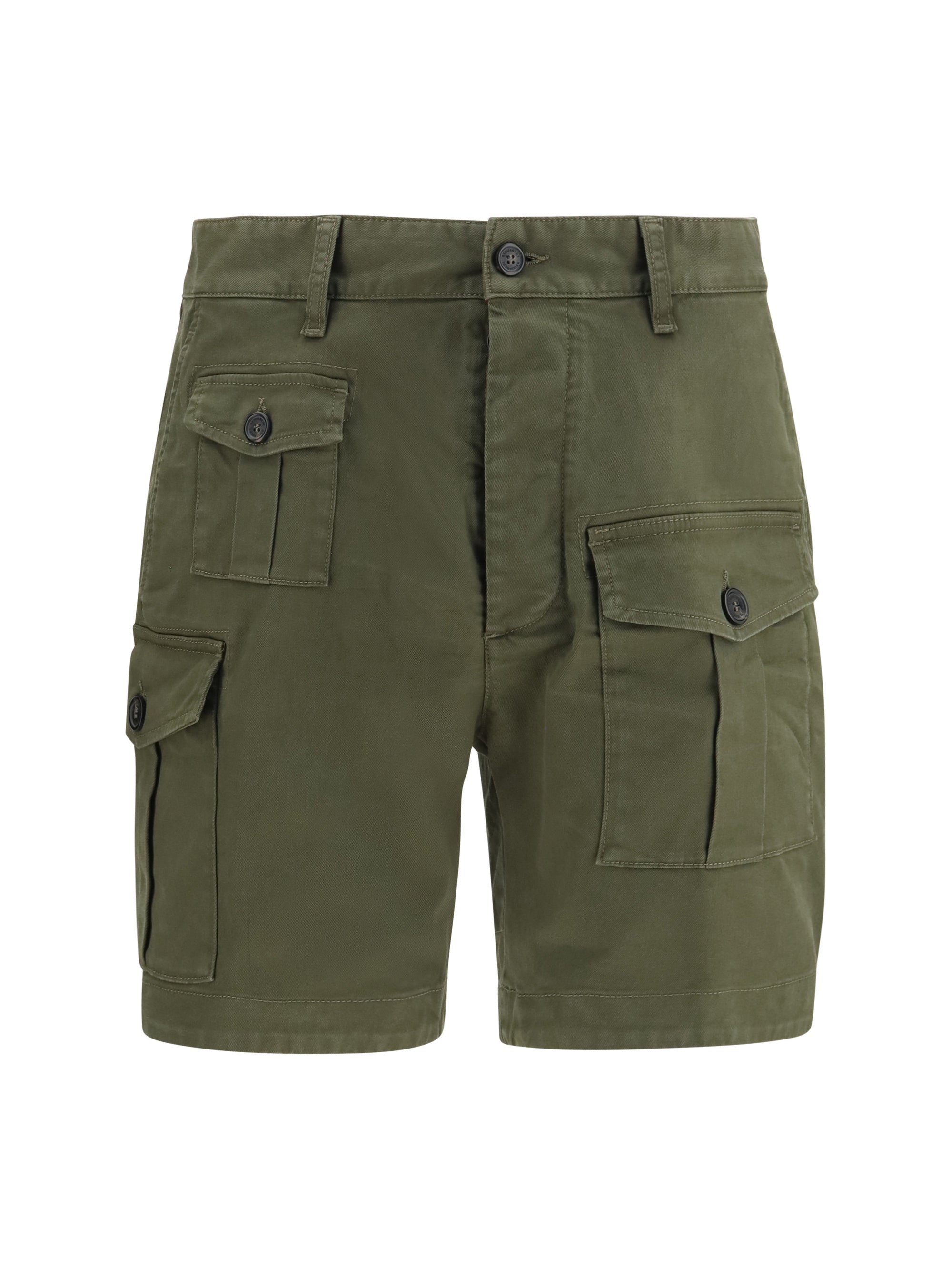 Dsquared2 Sexy Cargo Shorts — Green