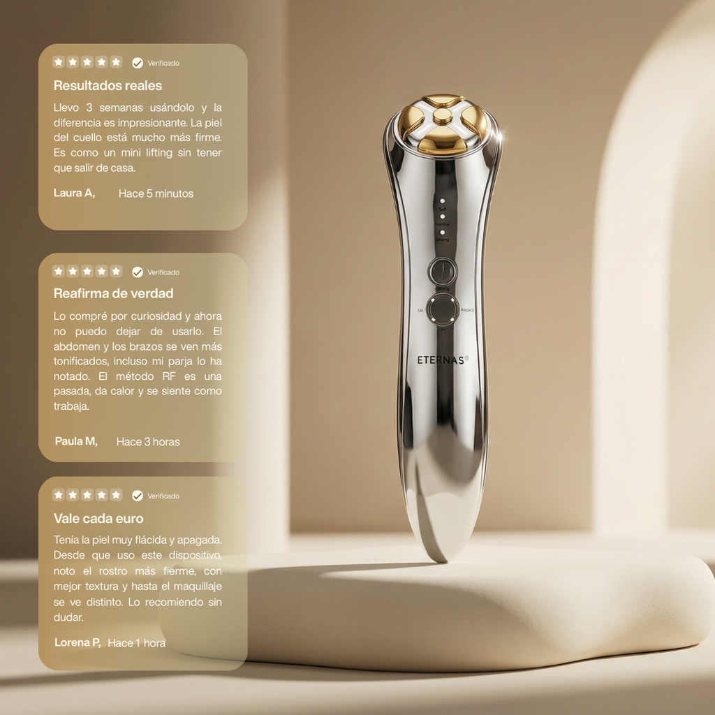 RF Multifunción Oro 24K Antiedad & Lifting