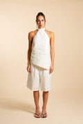 TOP HALTER | BLANCO
