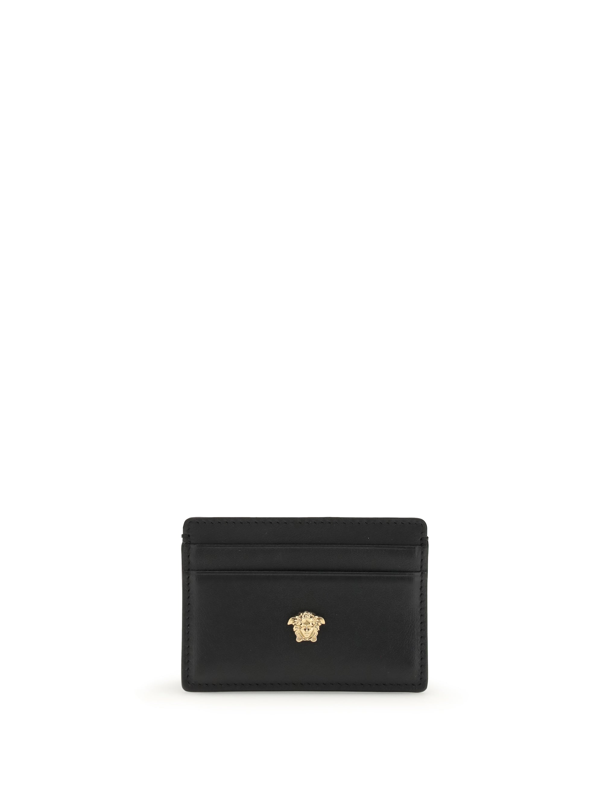 Versace La Medusa Card Case — Black