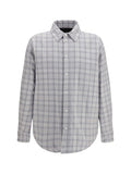 Off-White Check Jacket — Gray